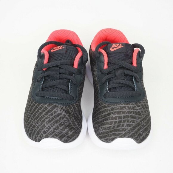 Nike Tanjun Print Athletic Running Brown Sneakers Little Kids SZ 10.5 - Picture 3 of 12